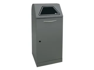 afvalverzamelaar,niet-brandbaar,1x120l,HxBxD 1100x450x450mm - 1