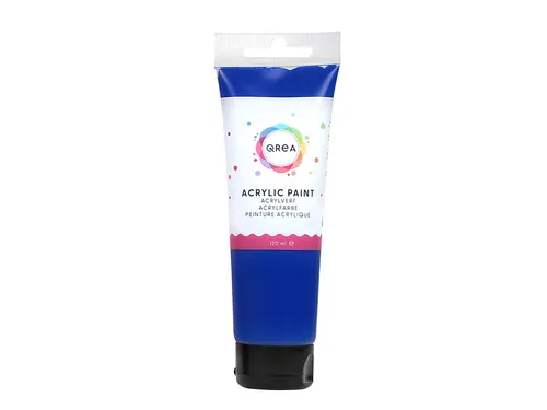 Acrylverf Qrea 120 ml phtalo blauw