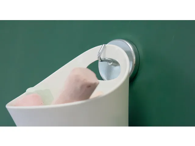 Magneet met haak MAUL Ø52mm trekkracht 9kg chroom