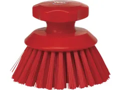 Werkborstel Rond Rood