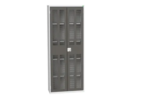 universele kast,HxBxD 2000x800x350mm,4xStalen bodem,draaigrendelslot