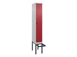 locker voor scheiding van kleding,HxBxD 2120x300x815mm,1vak