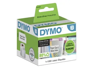 Etiket Dymo 11354 Labelprint 57x32mm verwijderbaar S0722540 - 1