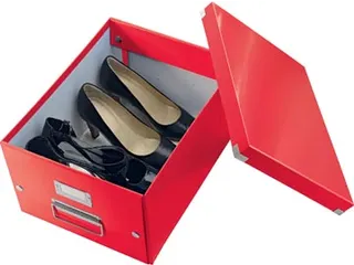 WOW opbergdoos Click & Store ft M rood - 3
