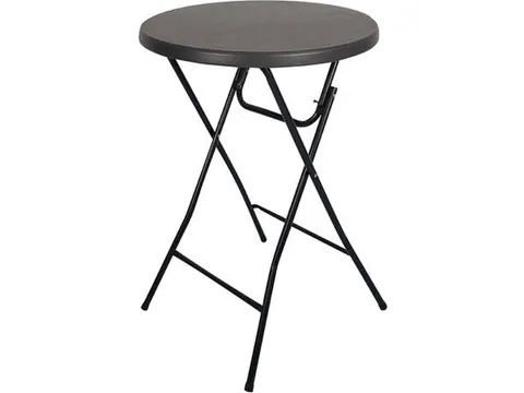 Statafel Inklapbaar BT100 Zwart 80cm