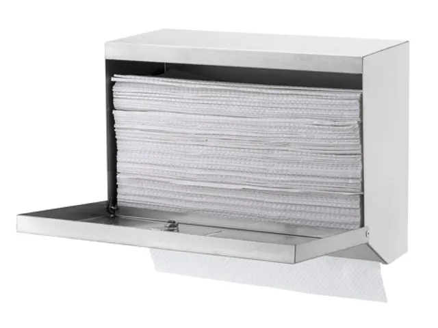 Rvs Handdoekdispenser Klein C-vouw Z-vouw