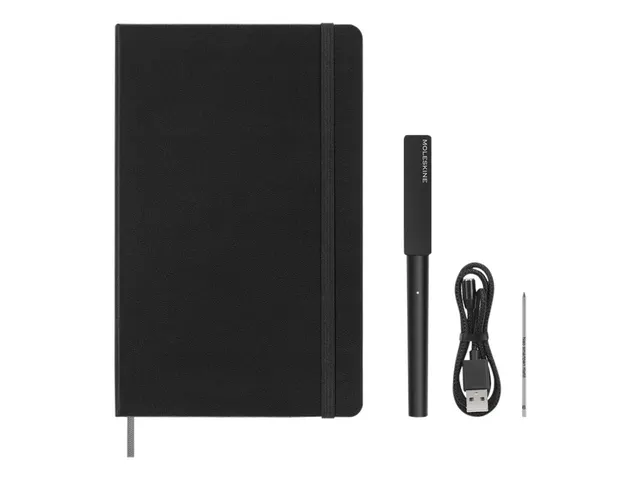 Smart Writing Moleskine set Pen + Smart Notebook large 130x210mm lign