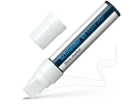 Krijtmarker Schneider Maxx 260 wit