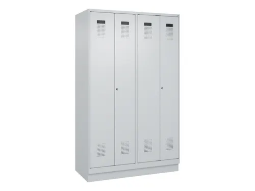 locker voor scheiding van kleding,HxBxD 1950x1200x500mm,4vak