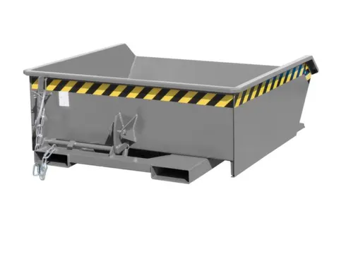 mini-kiepbak,HxLxB 450x1385x1280mm,0,46m³,draagverm. 1000kg,RAL7005