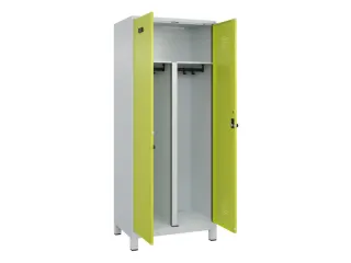 PBM-locker,HxBxD 1950x800x500mm,2vak,vak B 400mm,draaigrendel - 1