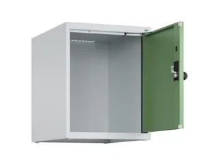 opzetkast,v. locker,1vak.,vak B 400mm,HxBxD 500x400x500mm,draaigrendel - 1