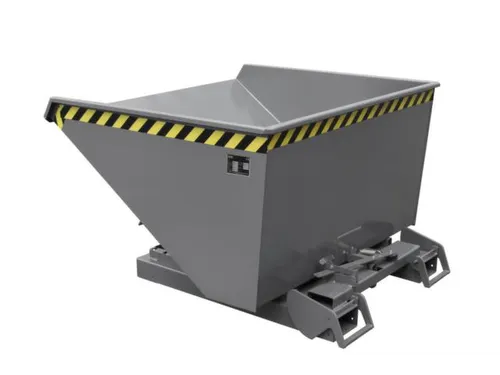 kiepbak,HxLxB 1125x1920x1095mm,1,2m³,draagverm. 1500kg,RAL7005