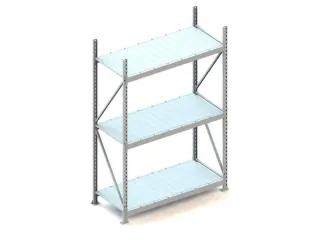 breedvakstelling,grondveld,HxBxD 2200x1507x650mm,vakl. 600kg - 1