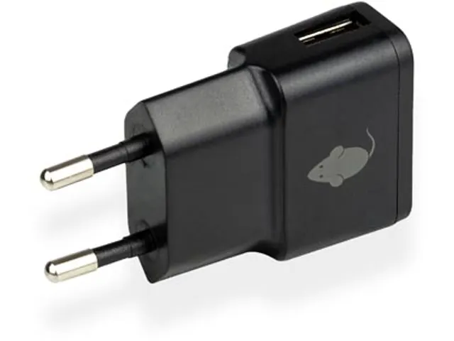 Usb Oplader - Zwart