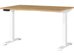 Elektrisch ihv bureau,HxBxD 720-1200x1200x800mm,blad Grandson-eiken