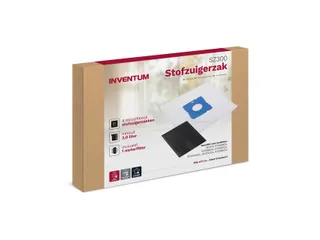 Stofzuigerzak Inventum 3l set van 4 zakken + motorfilter - 1