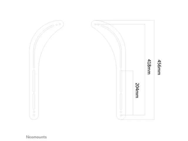 Newstar soundbar wandsteun NS-SB100
