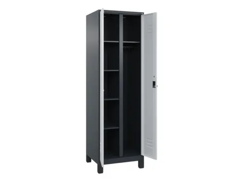 wasgoedverdeelkast,HxBxD 1950x600x500mm,vak B 300mm,draaigrendel