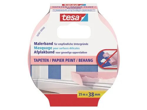 Afplaktape Tesa Precision 38mmx25m sensitive