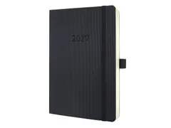 Dagagenda Conceptum A5 2027 (NL/FR/EN/DU) zwart Softcover