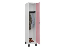 locker,HxBxD 1950x400x500mm,1vak,vak B 400mm,cil.-slot,voeten