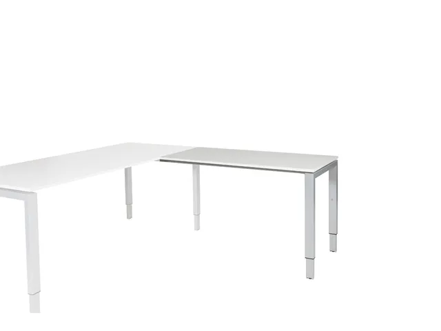 Domino Aanbouw Hoogte Verstelbaar 1200x600mm Grijs 25mm Alu