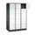 grootvolume-lockersysteem,HxBxD 1950x1220x600mm,3x5vakken,cil.-slot