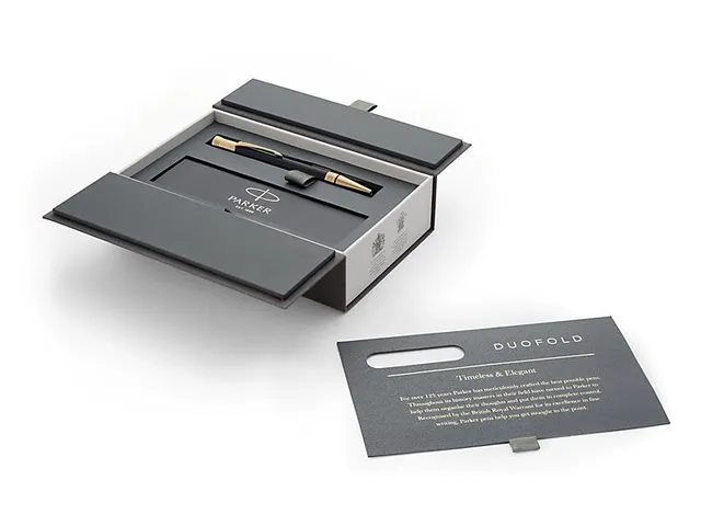 Balpen Parker Duofold Classic black GT medium