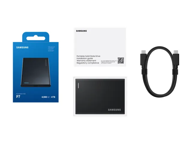 Portable SSD P7 USB 4.0 Gen 3x2 4TB