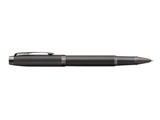 Rollerpen Parker IM Monochrome Gun Metal Fijn Zwarte inkt - 3
