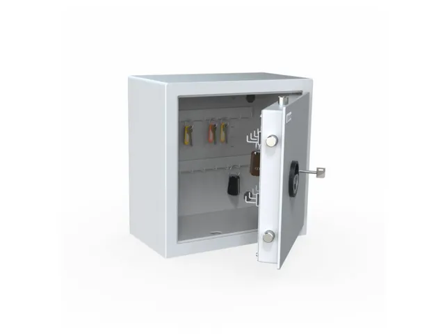 SK sleutelkluis 34 Haken Dubbelbaard Sleutelslot grijs