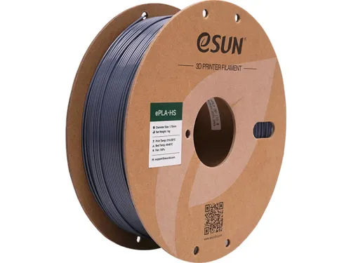 eSUN 3D printer Filament ePLA+HS 1,75mm Grijs 1kg