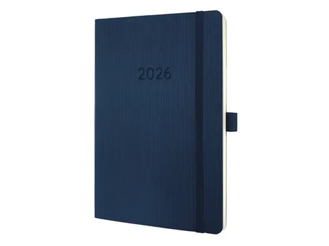 Weekagenda Conceptum A5 2026 (NL/FR/EN/DU) midnight Blue Softcover