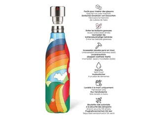 Thermosfles Les Artistes Paris 500ml Rainbow - 3