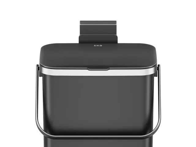 EKO Afvalbak Puro Plus Food Waste Caddy 10 liter zwart