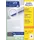 Etiket Avery Zweckform 3484-200 105x37mm wit 3200stuks