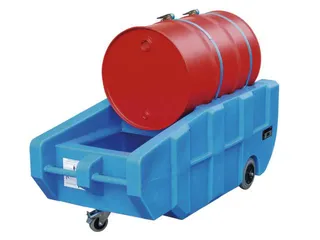 Opvangbak Verrijdbaar 1X 200L Pe H X B X D 640X 1600X 740Mm - 2