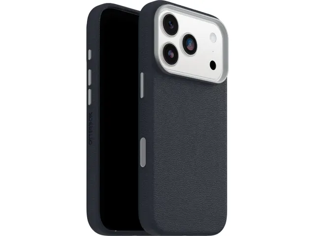 OtterBox Symmetry Leather iPhone 17 Pro hoesje Blauw