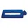 Deksel Rubbermaid Slim Jim Recyclestation inwerpopening voor papier bl