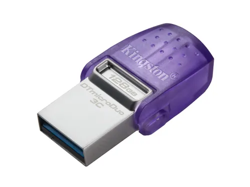 128GB DataTraveler microDuo 3C 200 MB/s dubbele USB-A + USB-C