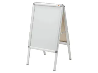 Stoepbord Nobo Essence A2 47,5x89cm met kliklijst - 1