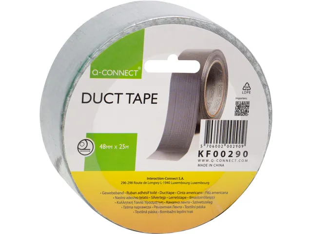 Ducttape 48mmx25m zilver