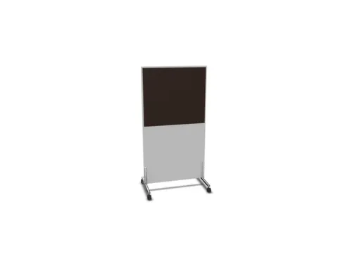 scheidingswand,HxB 1545x800mm,MP-lichtgrijs,BN2036-bruin