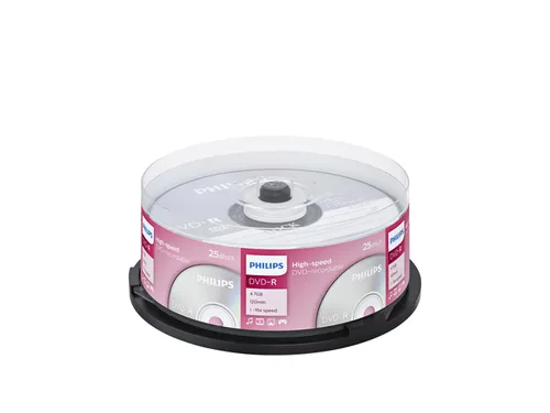 DVD-R Philips 4.7GB 16x SP 25 stuks