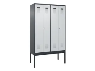PBM-locker,HxBxD 2120x1200x500mm,4vak,vak B 300mm,cil.-slot - 2