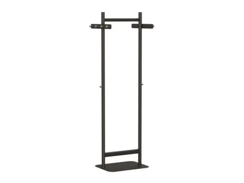 Garderoberek MAUL Salsa staand 173x60x43cm 40kg, 8 haken Zwart RAL9004