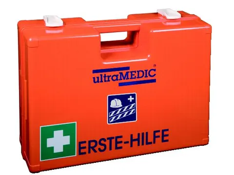 Ehbo Koffer Bouwbranche Abs-Kunststof Din 13157 + Speciale Vulling