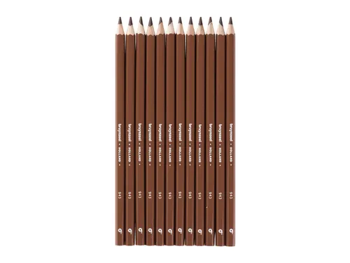 Kleurpotlood Bruynzeel Super 943 donkerbruin