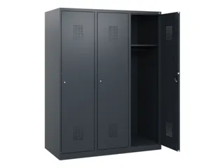 schoollocker,HxBxD 1530x1200x500mm,3vak,vak B 400mm,cil.-slot - 1